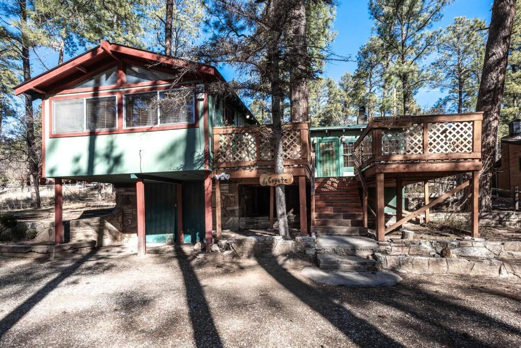 Coyote Cabin - Private Hot Tub - Upper Canyon Ruidoso Exterior photo